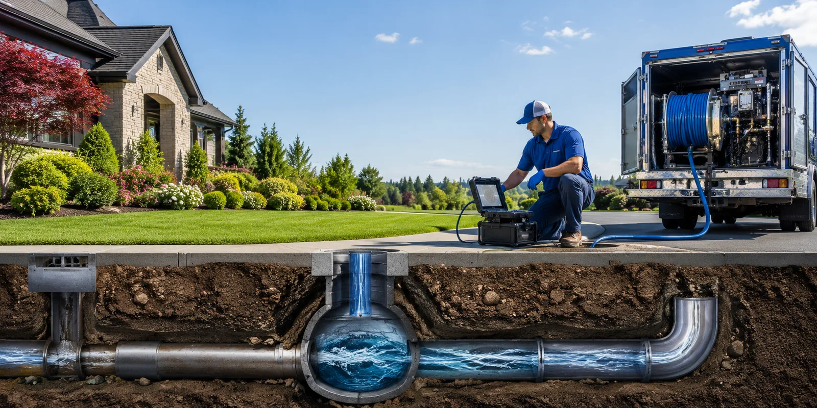 Drainage restoration information for Greentown, IN